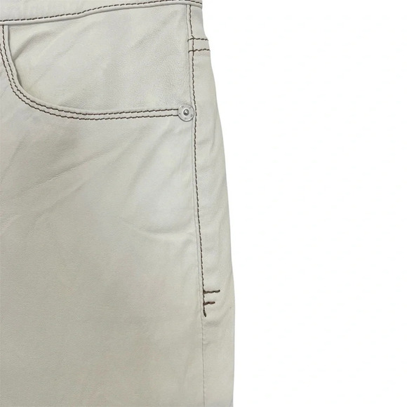 FRAME le high  straight faux leather pants , sz 27 - Picture 8 of 11